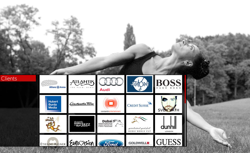 International Choreographer website screenshot